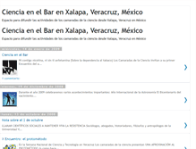 Tablet Screenshot of cienciaenelbar.blogspot.com