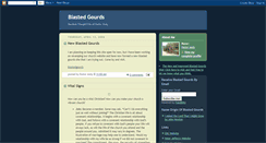 Desktop Screenshot of blastedgourds.blogspot.com