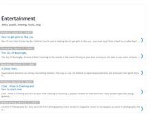 Tablet Screenshot of internet-entertainment.blogspot.com