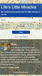 Mobile Screenshot of littlemiraclesoflife.blogspot.com