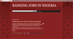 Desktop Screenshot of bankvacancies.blogspot.com