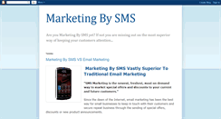 Desktop Screenshot of marketingbysms.blogspot.com