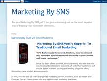 Tablet Screenshot of marketingbysms.blogspot.com