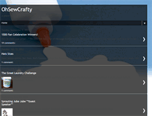 Tablet Screenshot of ohsewcraftycanada.blogspot.com
