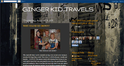 Desktop Screenshot of gingerkidtravels.blogspot.com