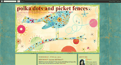 Desktop Screenshot of polkadotpicketfence.blogspot.com