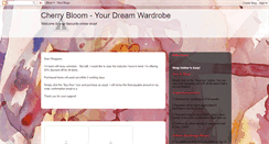 Desktop Screenshot of cherrybloomish.blogspot.com