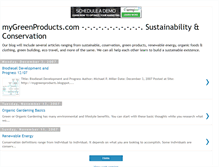 Tablet Screenshot of mygreenproducts.blogspot.com