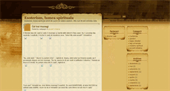 Desktop Screenshot of lumeaspirituala.blogspot.com