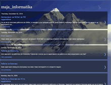 Tablet Screenshot of majainformatika.blogspot.com
