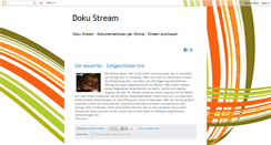 Desktop Screenshot of doku-stream-online.blogspot.com