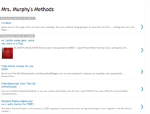 Tablet Screenshot of mrsmurphysmethods.blogspot.com