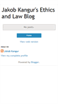 Mobile Screenshot of jakobethics.blogspot.com