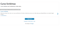Tablet Screenshot of curso-swishmax.blogspot.com