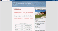 Desktop Screenshot of andrupenesbiblioteka.blogspot.com