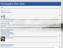 Tablet Screenshot of homeopathy-shahalam.blogspot.com