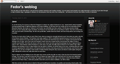 Desktop Screenshot of fedorvanrijn.blogspot.com