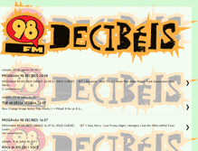 Tablet Screenshot of 98decibeis.blogspot.com