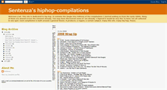 Desktop Screenshot of hiphop-compilations.blogspot.com