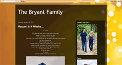 Desktop Screenshot of jonathanandaprilbryantfamily.blogspot.com