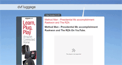 Desktop Screenshot of dvfluggage.blogspot.com