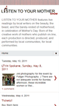 Mobile Screenshot of listentoyourmotherspokane.blogspot.com