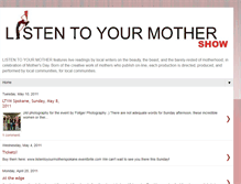 Tablet Screenshot of listentoyourmotherspokane.blogspot.com