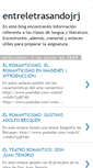 Mobile Screenshot of entreletrasandojrj.blogspot.com