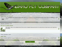 Tablet Screenshot of idahoflycompany.blogspot.com