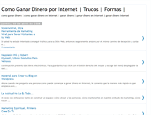 Tablet Screenshot of ganar-dinero-sentado.blogspot.com