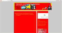 Desktop Screenshot of fedequilmes.blogspot.com