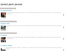 Tablet Screenshot of jennasparisjournal.blogspot.com