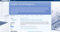 Desktop Screenshot of creativeartanddesignco.blogspot.com