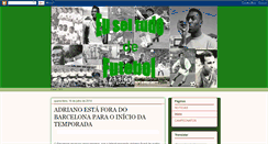 Desktop Screenshot of euseitudodefutebol.blogspot.com