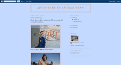 Desktop Screenshot of adventureafghanistan.blogspot.com