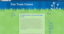 Desktop Screenshot of funteamgames.blogspot.com