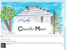 Tablet Screenshot of chancellormanor.blogspot.com