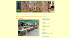 Desktop Screenshot of museodefelix.blogspot.com