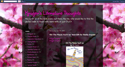 Desktop Screenshot of kruger-literaturethoughts.blogspot.com