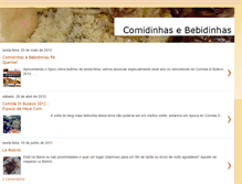 Tablet Screenshot of comidinhasebebidinhas.blogspot.com