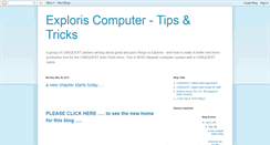 Desktop Screenshot of carquest-exploris.blogspot.com