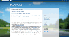 Desktop Screenshot of dnaapplab.blogspot.com