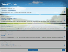 Tablet Screenshot of dnaapplab.blogspot.com