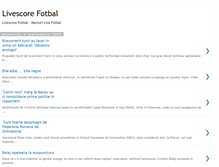 Tablet Screenshot of livescore-fotbal-rezultatelive.blogspot.com