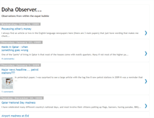 Tablet Screenshot of dohaobserver.blogspot.com