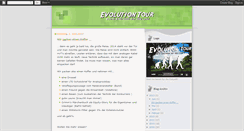 Desktop Screenshot of evolution-tour.blogspot.com
