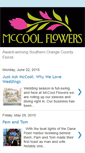 Mobile Screenshot of mccoolflowers.blogspot.com