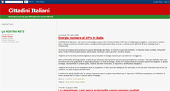 Desktop Screenshot of cittadinitaliani.blogspot.com