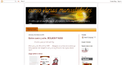 Desktop Screenshot of cursovariasmanualidades.blogspot.com