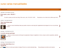 Tablet Screenshot of cursovariasmanualidades.blogspot.com